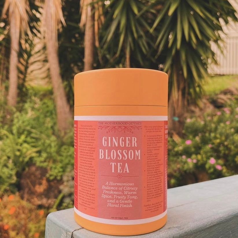 Ginger Blossom Tea | Refreshing Re-Hydration Tea | Immunity Support Tea