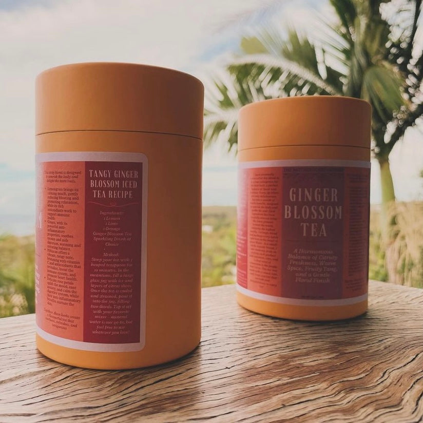 Ginger Blossom Tea | Refreshing Re-Hydration Tea | Immunity Support Tea