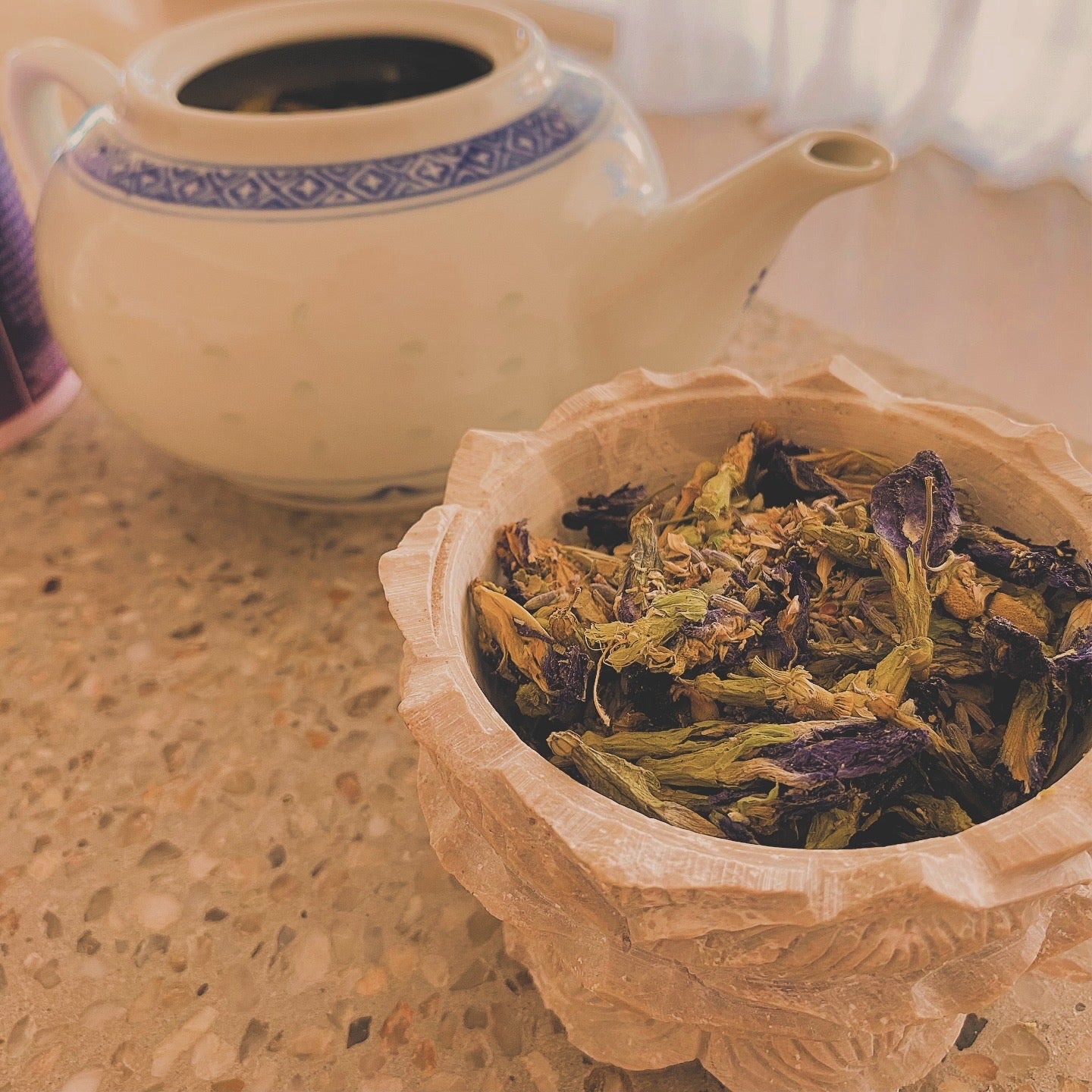 Deep Blue Sleep | Organic Sleep Tea | Organic Herbal Tea for Relaxation and a Restful Sleep | Blue Sleep Tea