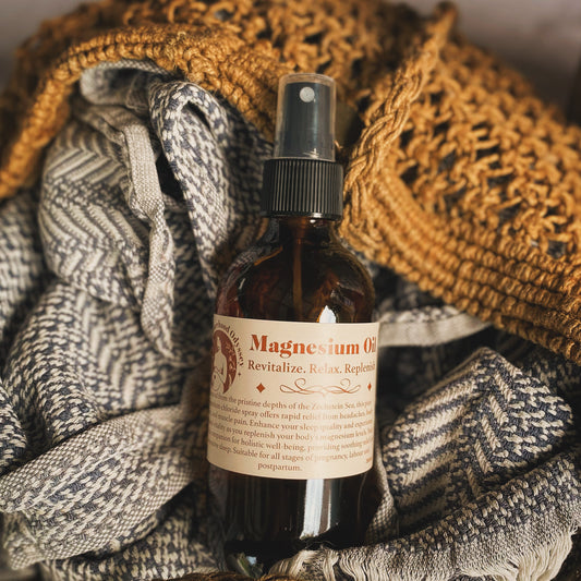 Magnesium Baths and Magnesium Oil: A Secret Weapon for Pregnancy and Postpartum Wellness