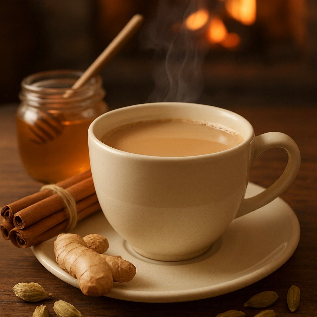 Caffeine-Free Chai Spice Tea: Organic Warmth and Wellness Blend