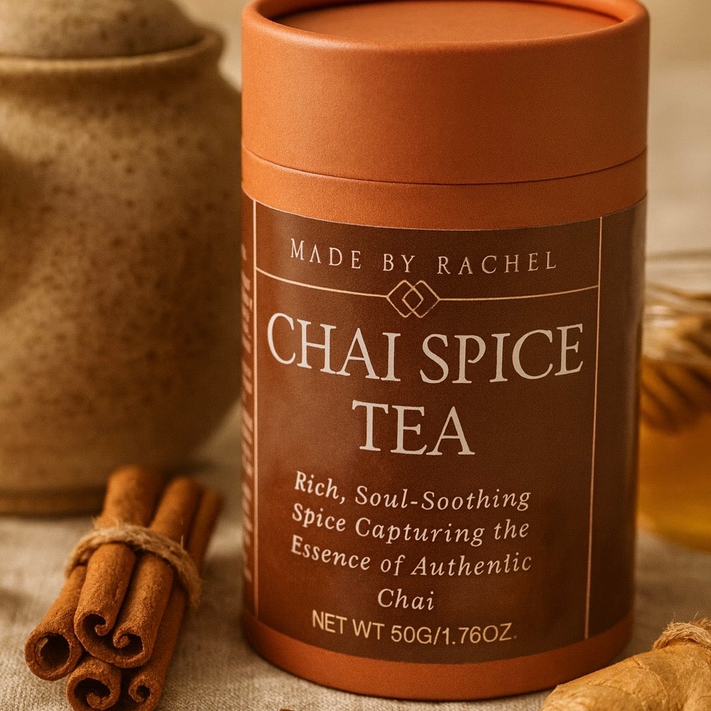 Caffeine-Free Chai Spice Tea: Organic Warmth and Wellness Blend