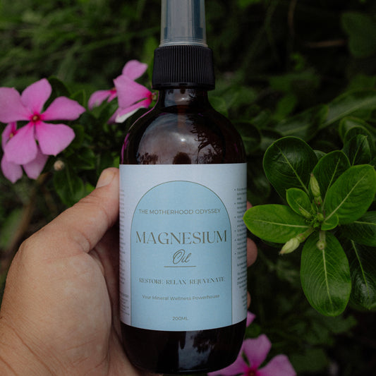 Magnesium Oil Spray for Pregnancy & Postpartum | Natural Muscle Relief