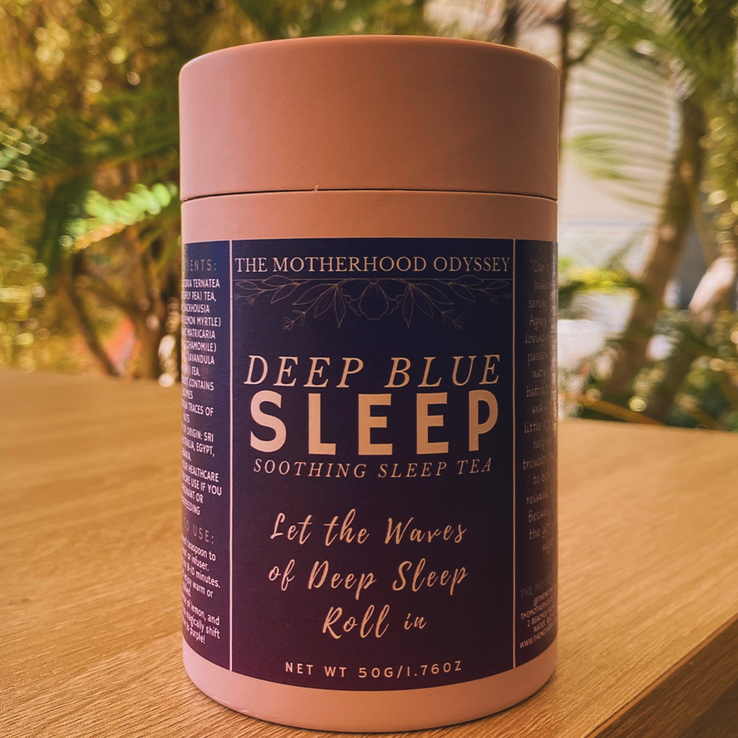 Deep Blue Sleep | Organic Sleep Tea | Organic Herbal Tea for Relaxation and a Restful Sleep | Blue Sleep Tea