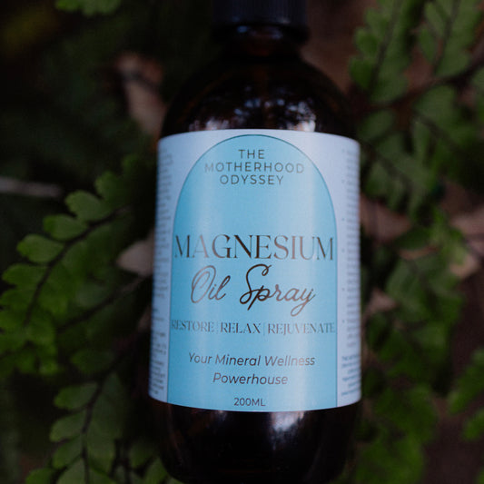 Magnesium Oil Spray for Pregnancy & Postpartum | Natural Muscle Relief