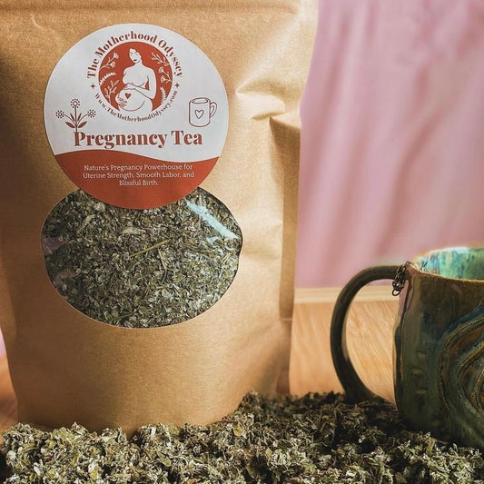 Organic Raspberry Leaf Pregnancy Tea | Natural Support for Pregnancy & Labor