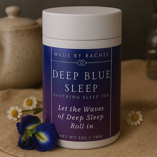Deep Blue Sleep | Organic Sleep Tea | Organic Herbal Tea for Relaxation and a Restful Sleep | Blue Sleep Tea
